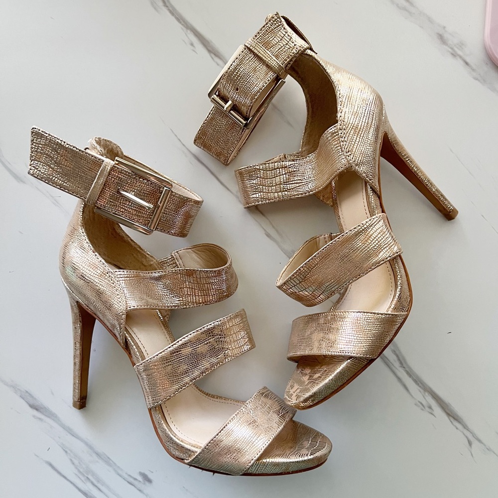 Vince Camuto Metallic High Heels
